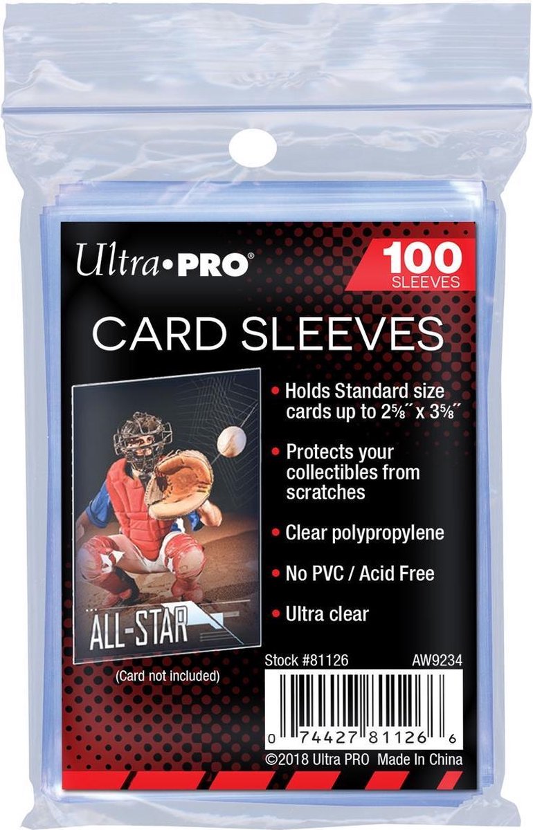 Ultra Pro - 2.5" x 3.5" Soft Trading Card Penny Sleeves